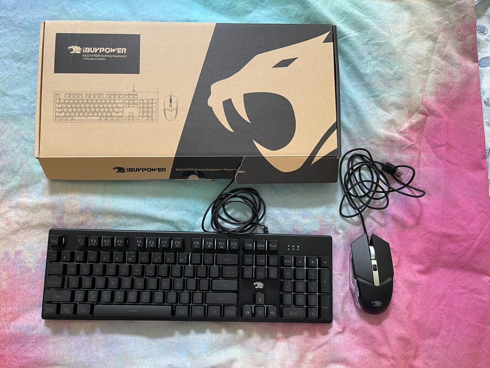 iBUYPOWER SA2210 Gaming Keyboard & Mouse Combo